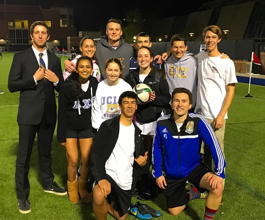 Dapper as always. A big congrats to the AXO/Theta chi Soccer team for making it to the…