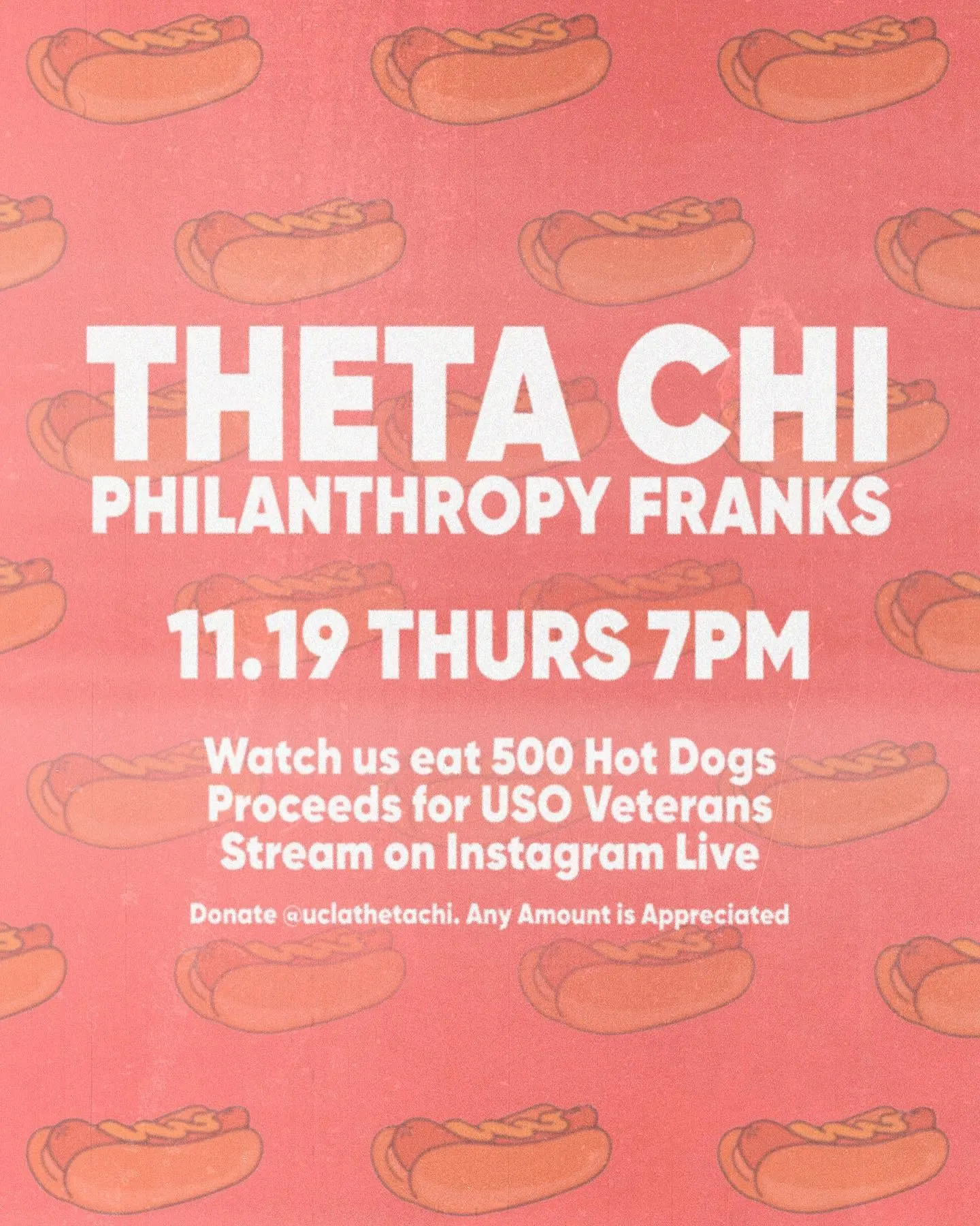 We have an EXCITING fundraiser coming up NEXT THURSDAY: PHILANTHROPY FRANKS! Donate to…