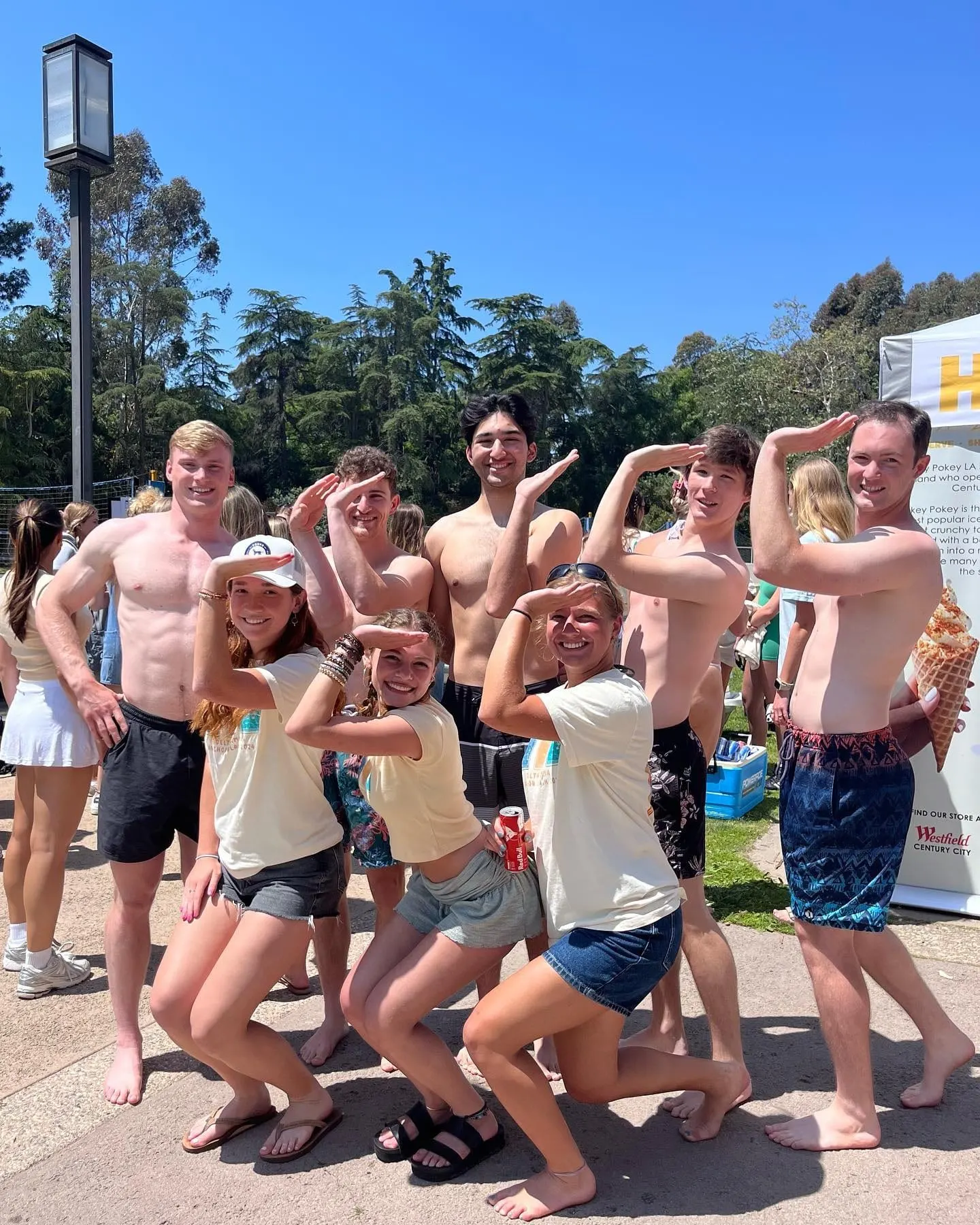 Our brothers representing at DG's Anchor Splash yesterday #uclathetachi