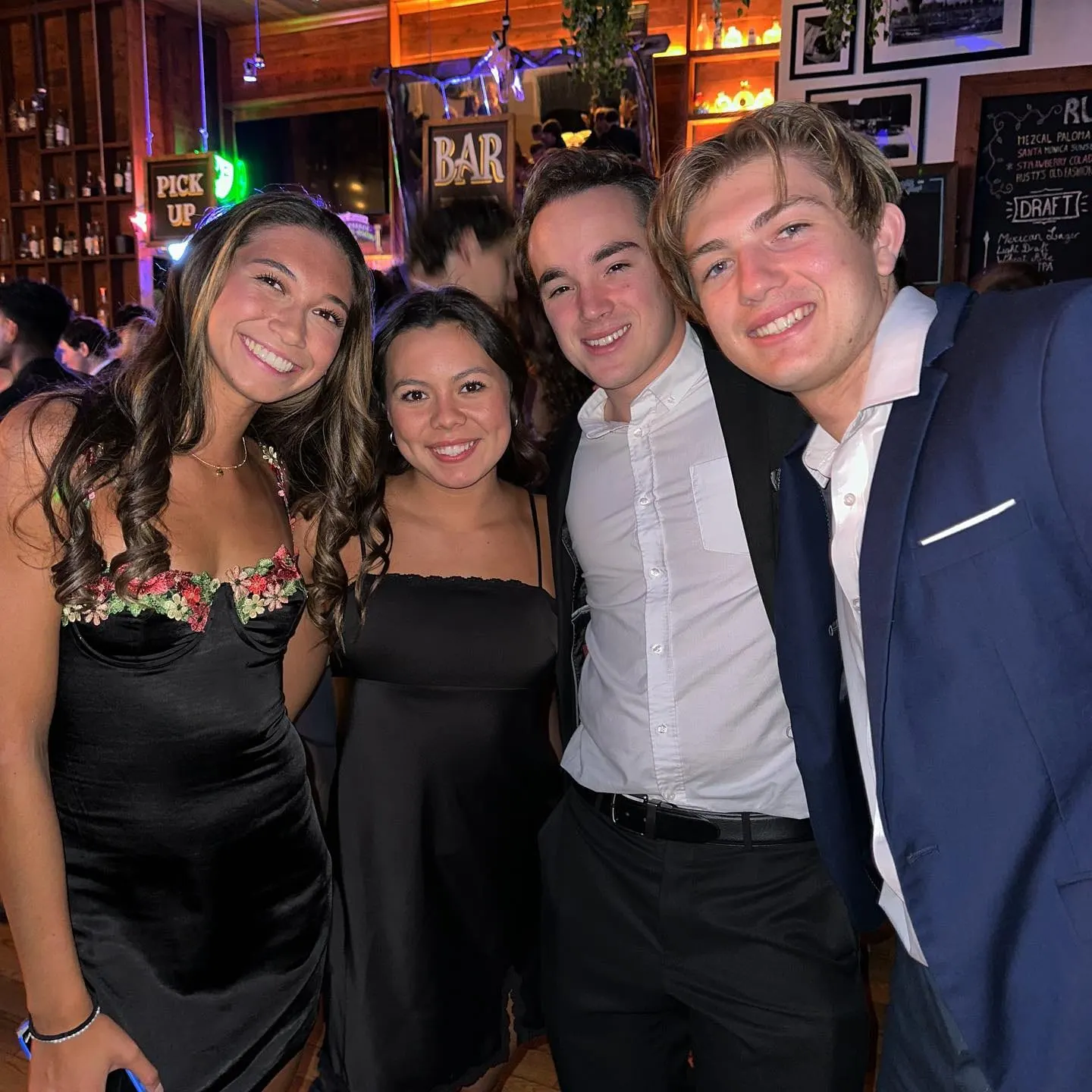 Our brothers and their guests were looking sharp at our Formal Date Party last week,…