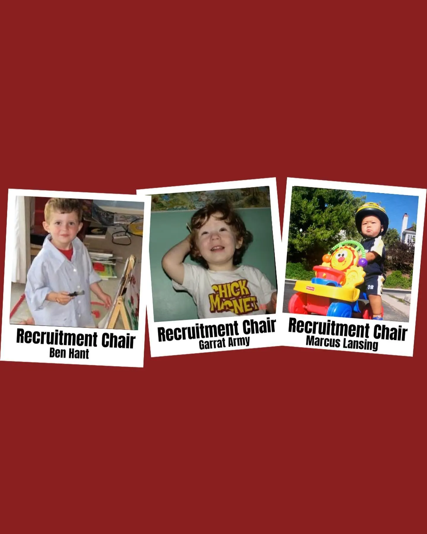 Our brothers were born to be Theta Chi's and have grown to become outstanding executive…