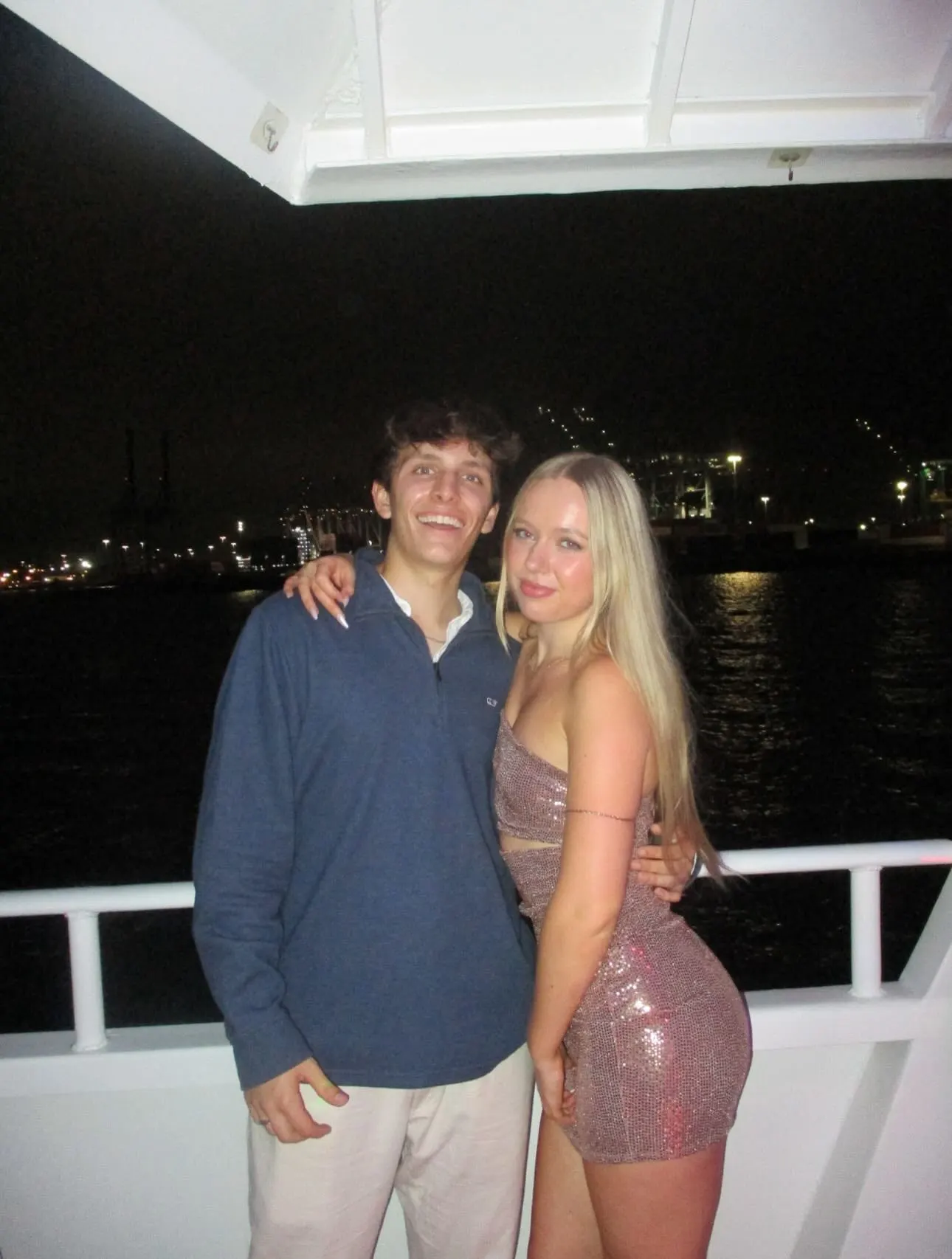 Theta Chi, offshore. Spring Q formal date party in the books. #θχ