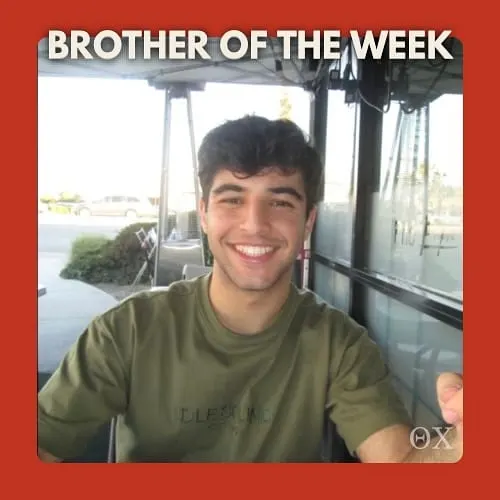 This week’s Brother of the Week goes to Danibel Kasbari! Danibel is majoring in…