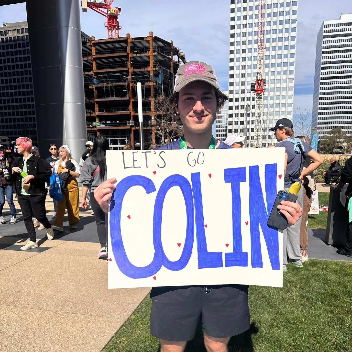 Shoutout to brother Colin McMahon for his HUGE accomplishment at the LA Marathon this…